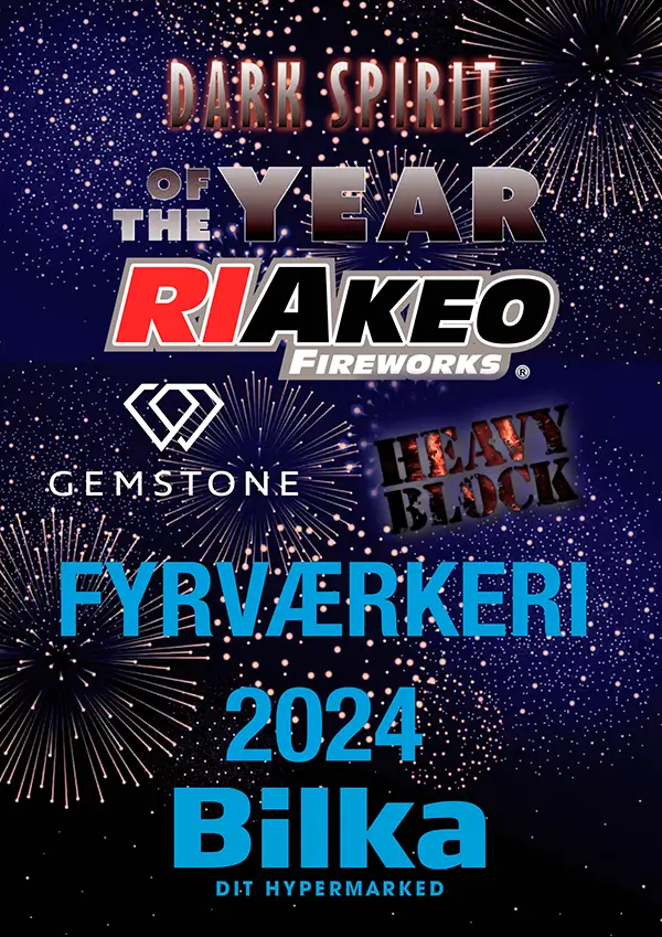 Bilka fyrværkerikatalog 2024 – forside