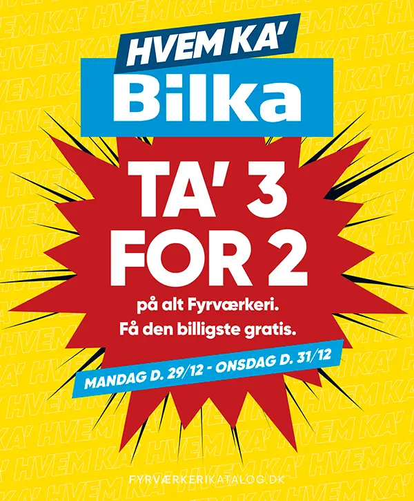 Bilka fyrværkerikatalog 2025 (uge 53) – forside