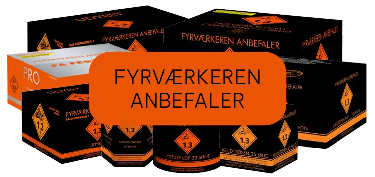 Fyrværkeren Anbefaler – se fyrværkeri-videoer fra Fyrværkeren Anbefaler