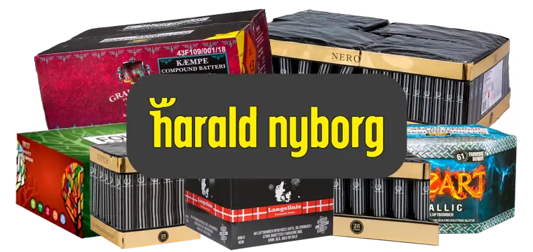 Harald Nyborg – se fyrværkeri-videoer fra Harald Nyborg