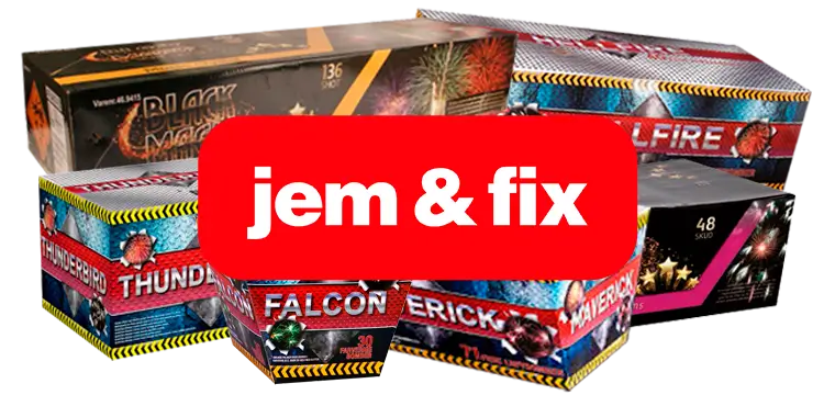 Jem & Fix – se fyrværkeri-videoer fra Jem & Fix