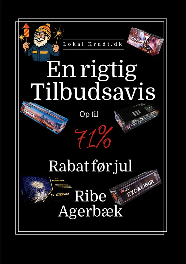 Lokal Krudt fyrværkerikatalog 2025 2026