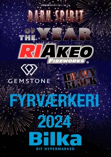 Bilka fyrværkerikatalog 2024 – forside